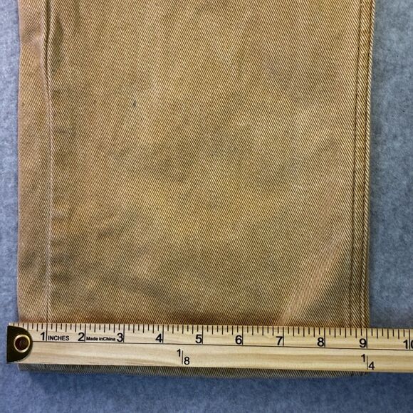 Southpole Jeans Mens 38x32 Brown Denim Pants Straight Fit Carpenter Style - Picture 4 of 8